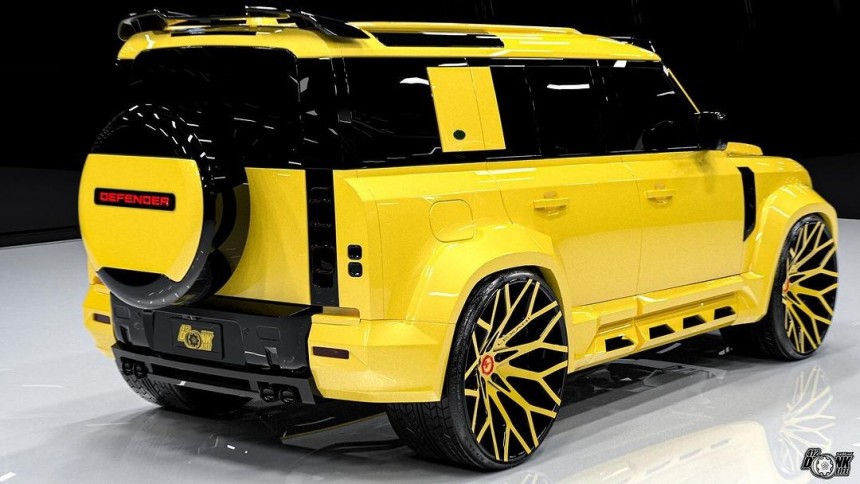 Land Rover Defender - Rendering