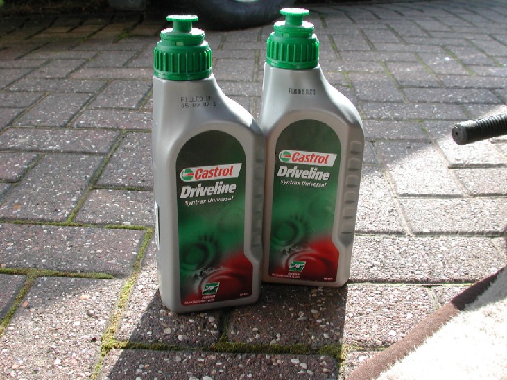 Front and Rear Differential Oils